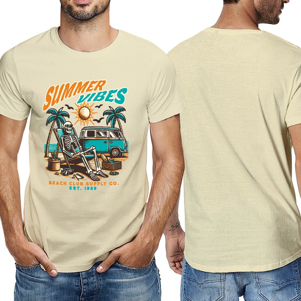 New 150g Men's Short Sleeve T-shirt - Image 6