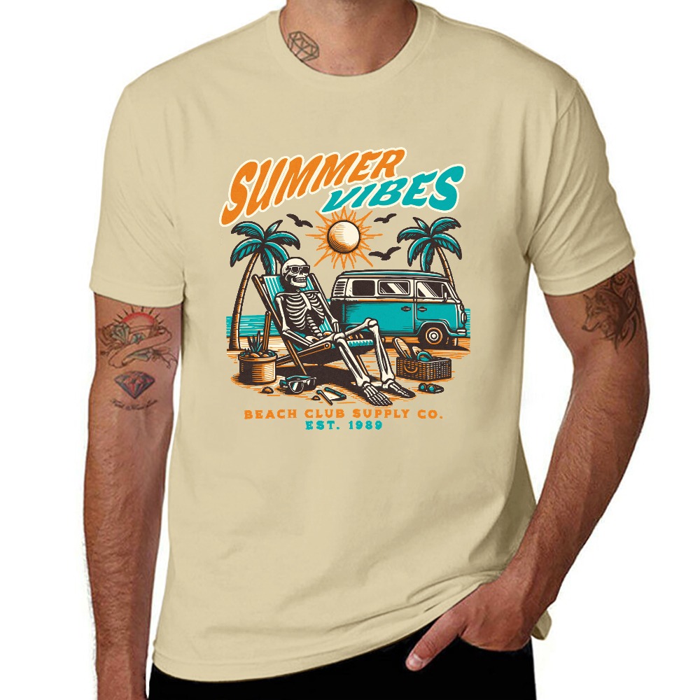 New 150g Men's Short Sleeve T-shirt - Image 5